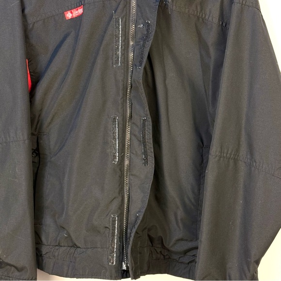 Columbia Men's Black and Red Windbreaker Jacket ~ Great Condition - Picture 7 of 10